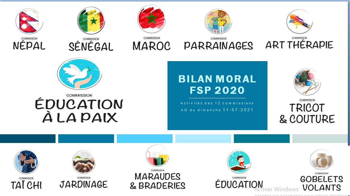 FSP AG de l'année 2020 faite le 11 juillet 2021