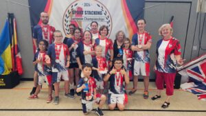 Compétition européenne à Achim en Allemagne cupstacking 2024